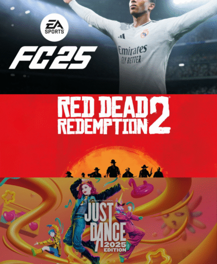 fc25 + just dance +30 oyun
