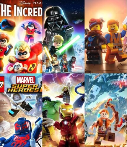 LEGO Oyunları PS4 & PS5 Dijital Paket – En Sevilen 6 LEGO Macerası Tek Pakette!